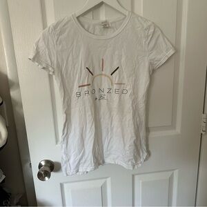 White Bronzed By Bri T-Shirt